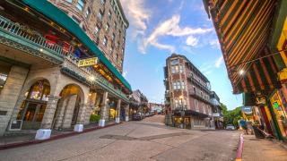 Image of downtown Eureka Springs.